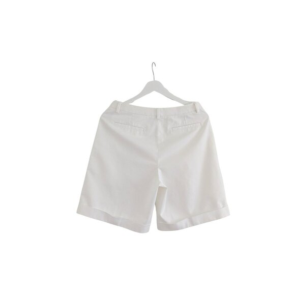 Brooks Brothers 346 Advantage White Cotton Tailored Shorts Size 6 - Picture 3 of 4